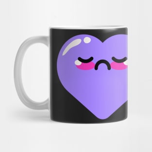 Proud purple heart Mug